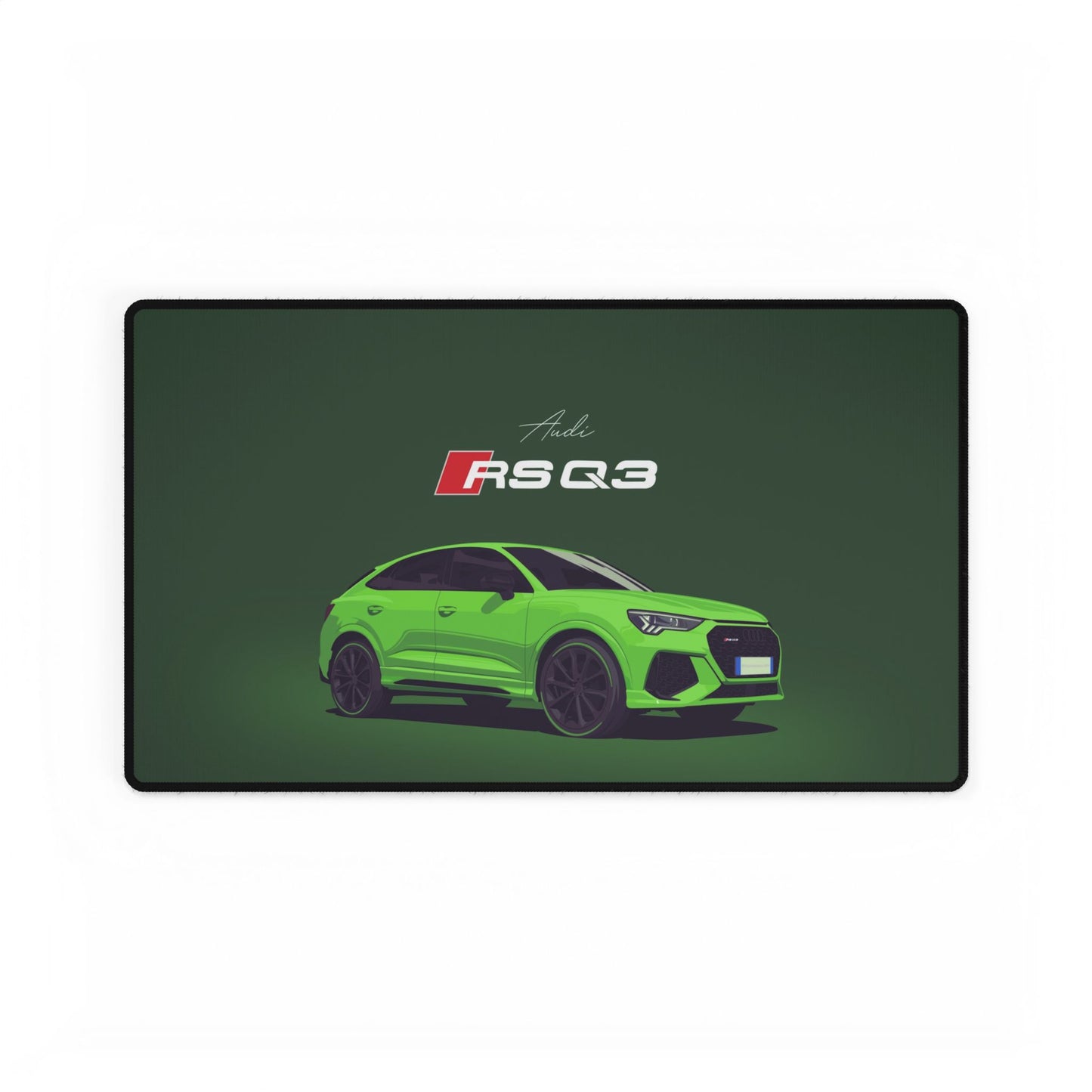 Green Audi RS Q3 Mat