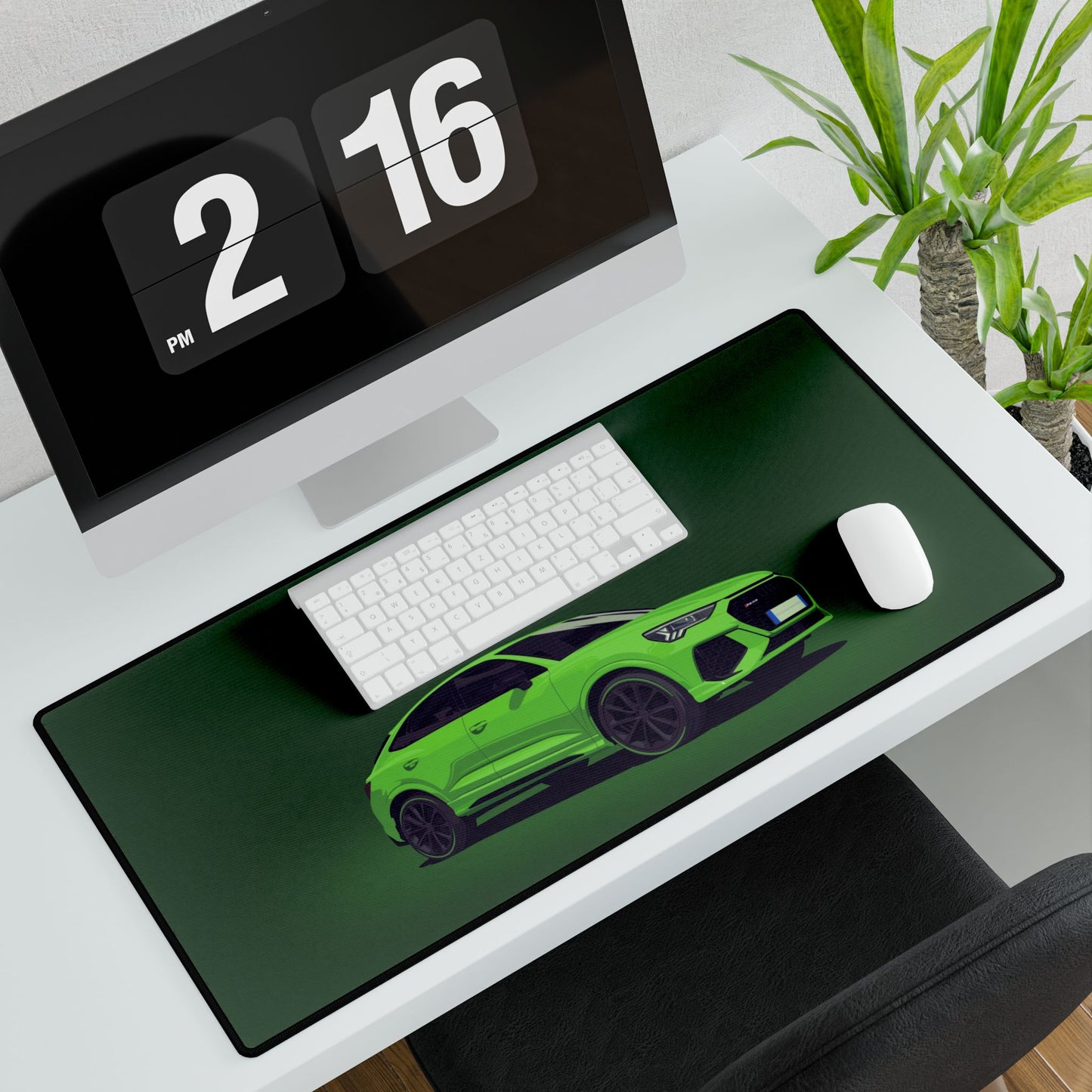 Green Audi RS Q3 Mat