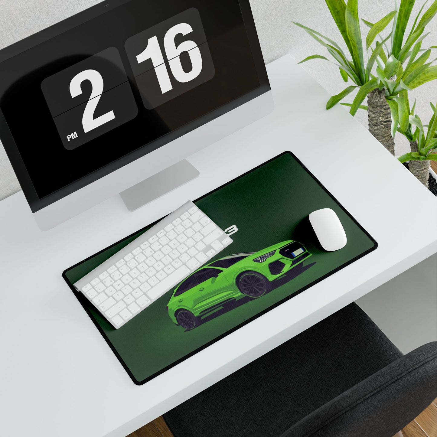 Green Audi RS Q3 Mat
