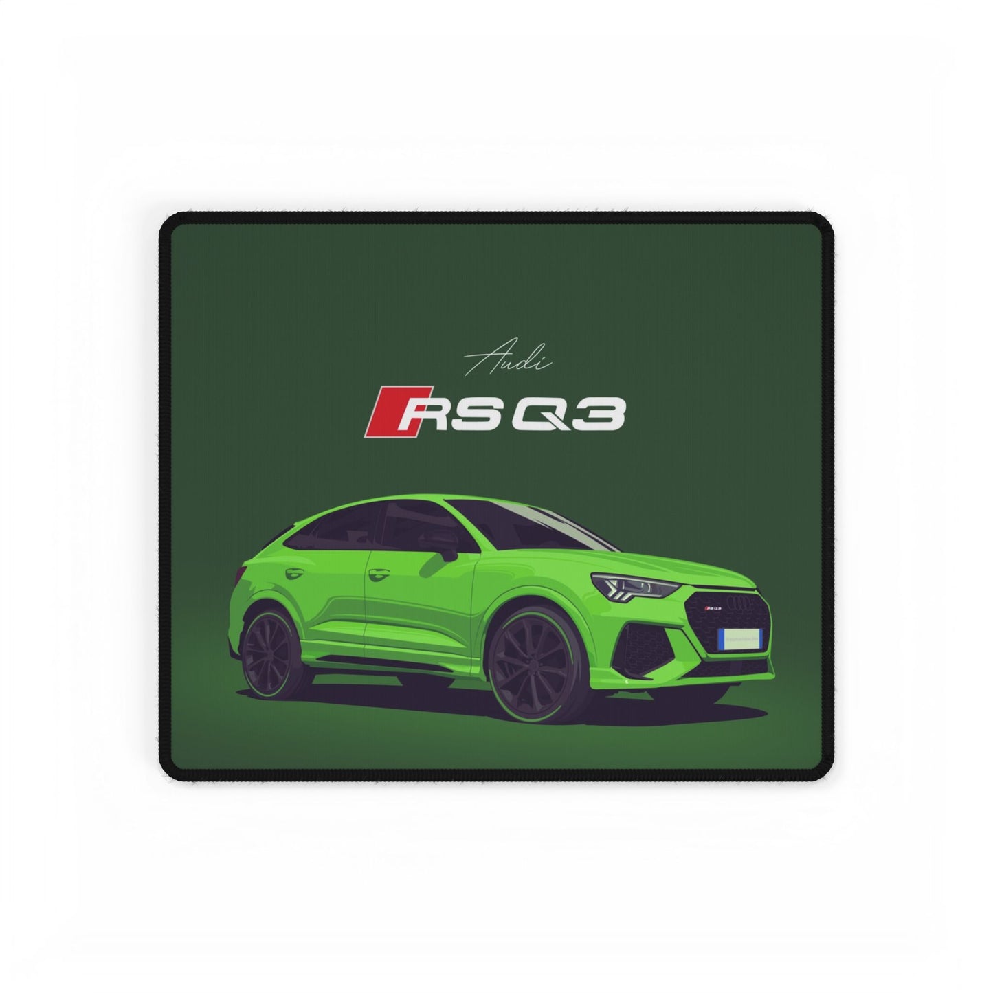Green Audi RS Q3 Mat